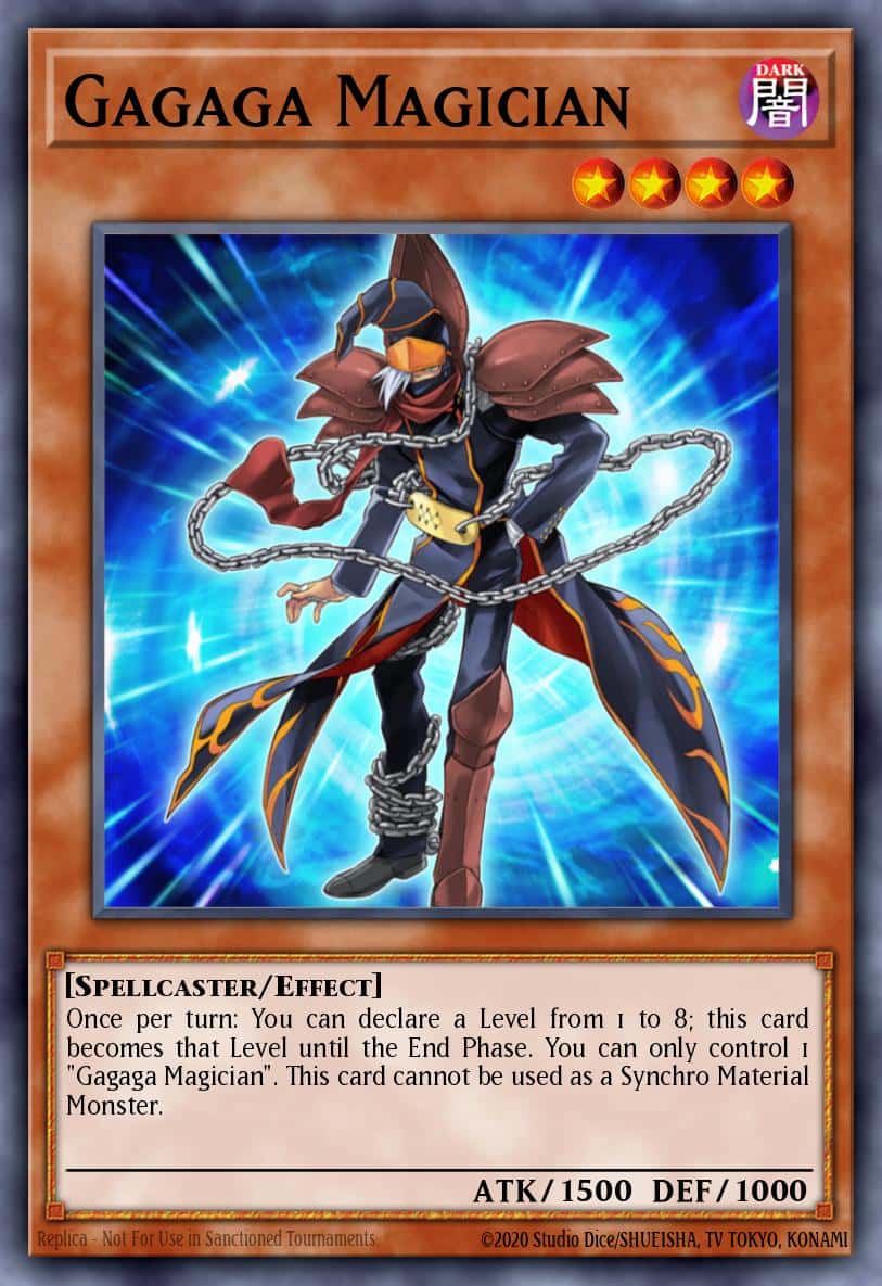 Gagaga Magician STAX-EN034 Common Yu-Gi-Oh! kartı
