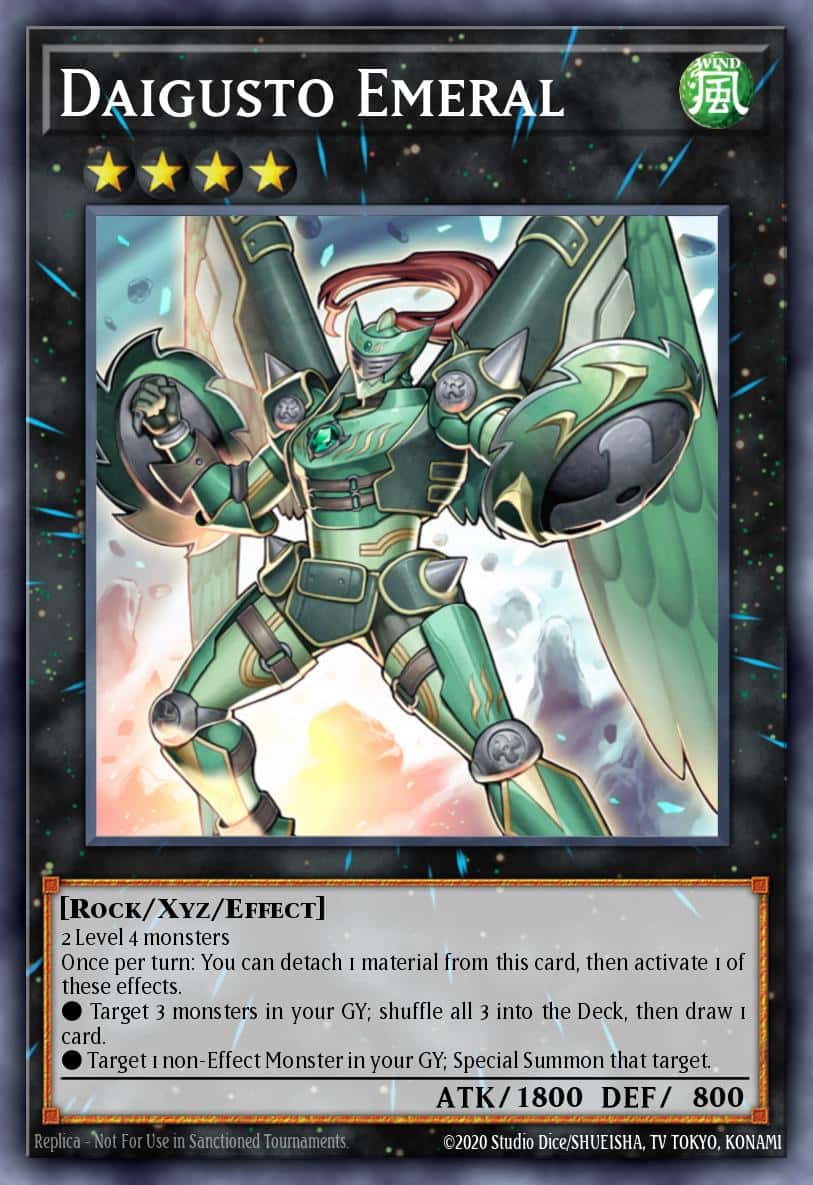 Daigusto Emeral STAX-EN041 Ultra Rare Yu-Gi-Oh! kartı
