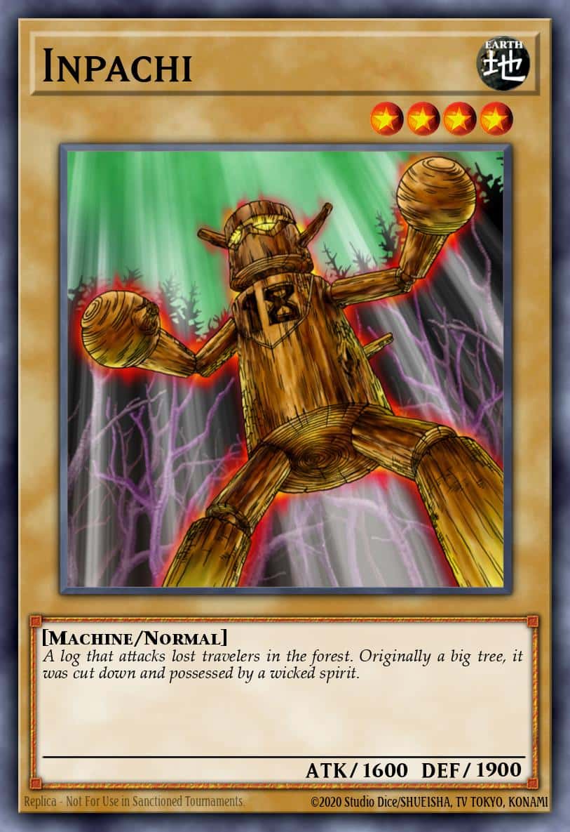 Inpachi STAS-EN002 Common Yu-Gi-Oh! kartı