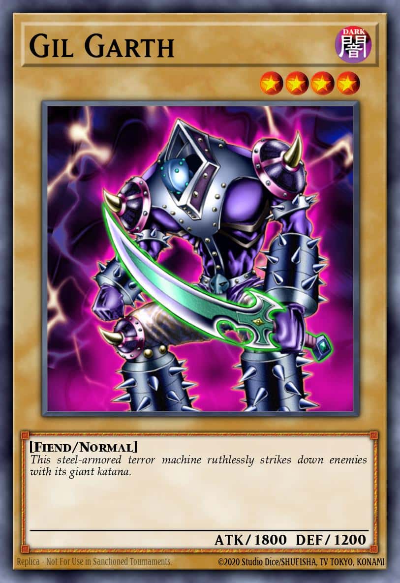 Gil Garth STAS-EN007 Common Yu-Gi-Oh! kartı