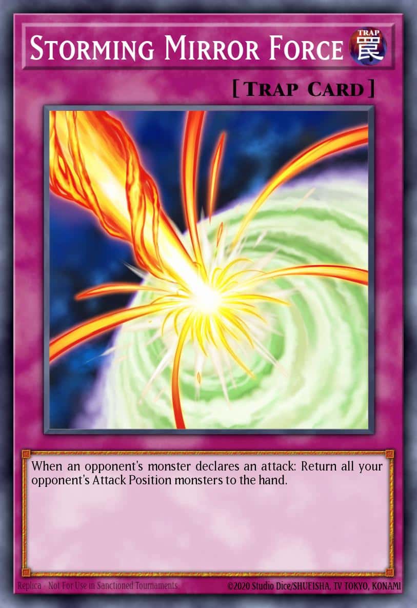 Storming Mirror Force STAS-EN012 Common Yu-Gi-Oh! kartı