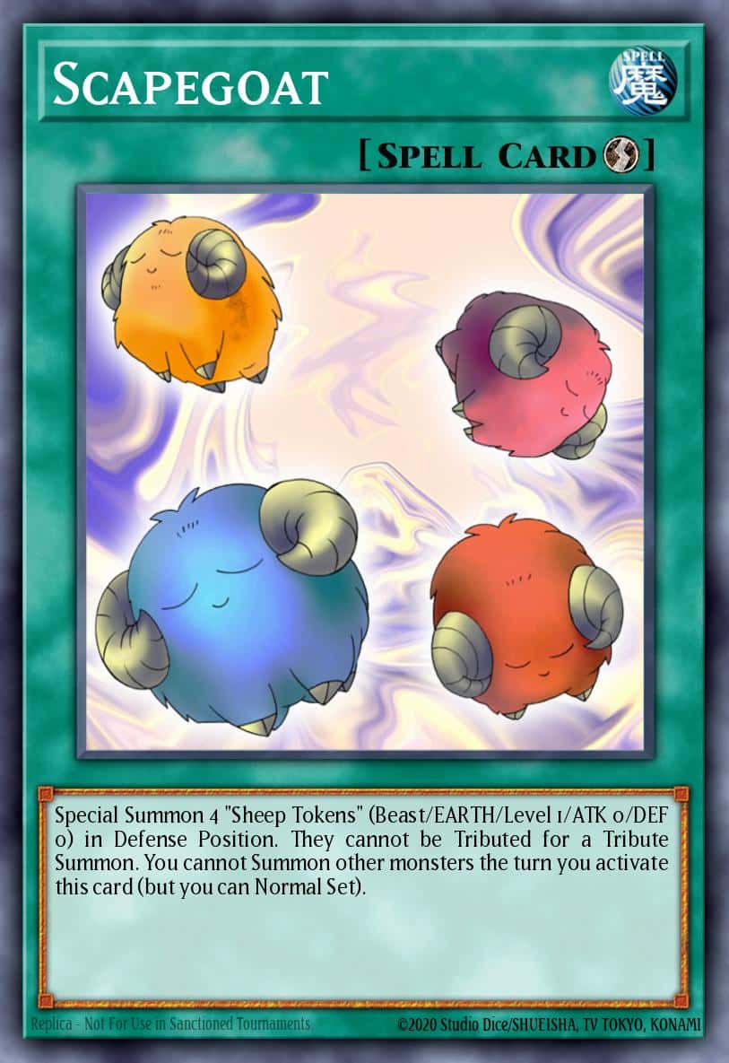 Scapegoat STAS-EN013 Common Yu-Gi-Oh! kartı