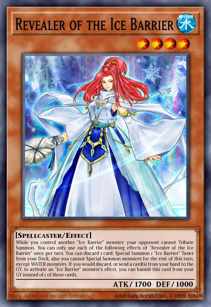 Revealer of the Ice Barrier RA03-EN028 Ultra Rare Yu-Gi-Oh! kartı