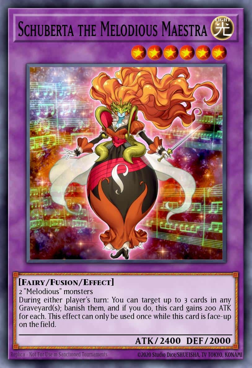 Schuberta the Melodious Maestra RA03-EN034 Ultra Rare Yu-Gi-Oh! kartı