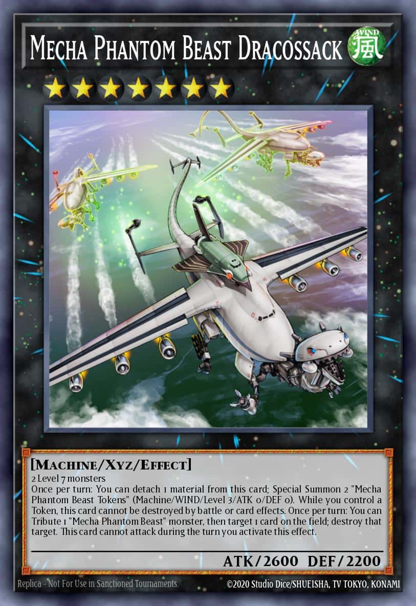 Mecha Phantom Beast Dracossack RA03-EN039 Ultra Rare Yu-Gi-Oh! kartı