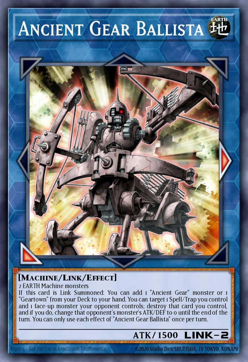Ancient Gear Ballista RA03-EN046 Ultra Rare Yu-Gi-Oh! kartı