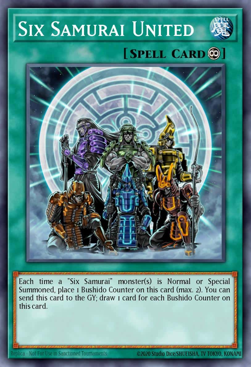Six Samurai United RA03-EN054 Secret Rare Yu-Gi-Oh! kartı