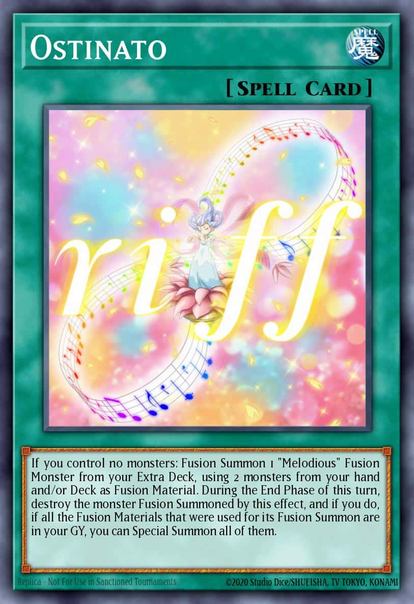 Ostinato RA03-EN064 Ultra Rare Yu-Gi-Oh! kartı