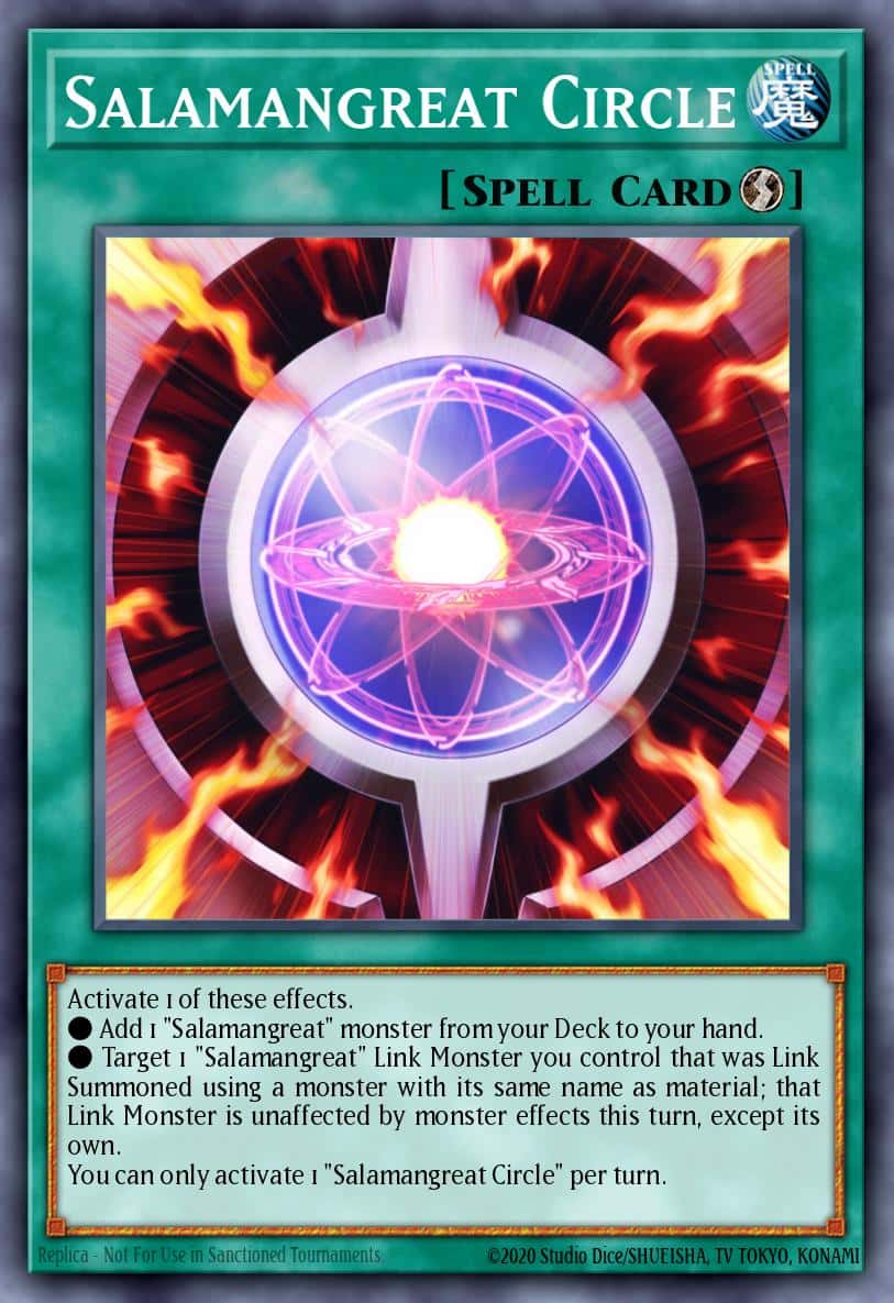 Salamangreat Circle RA03-EN066 Ultra Rare Yu-Gi-Oh! kartı