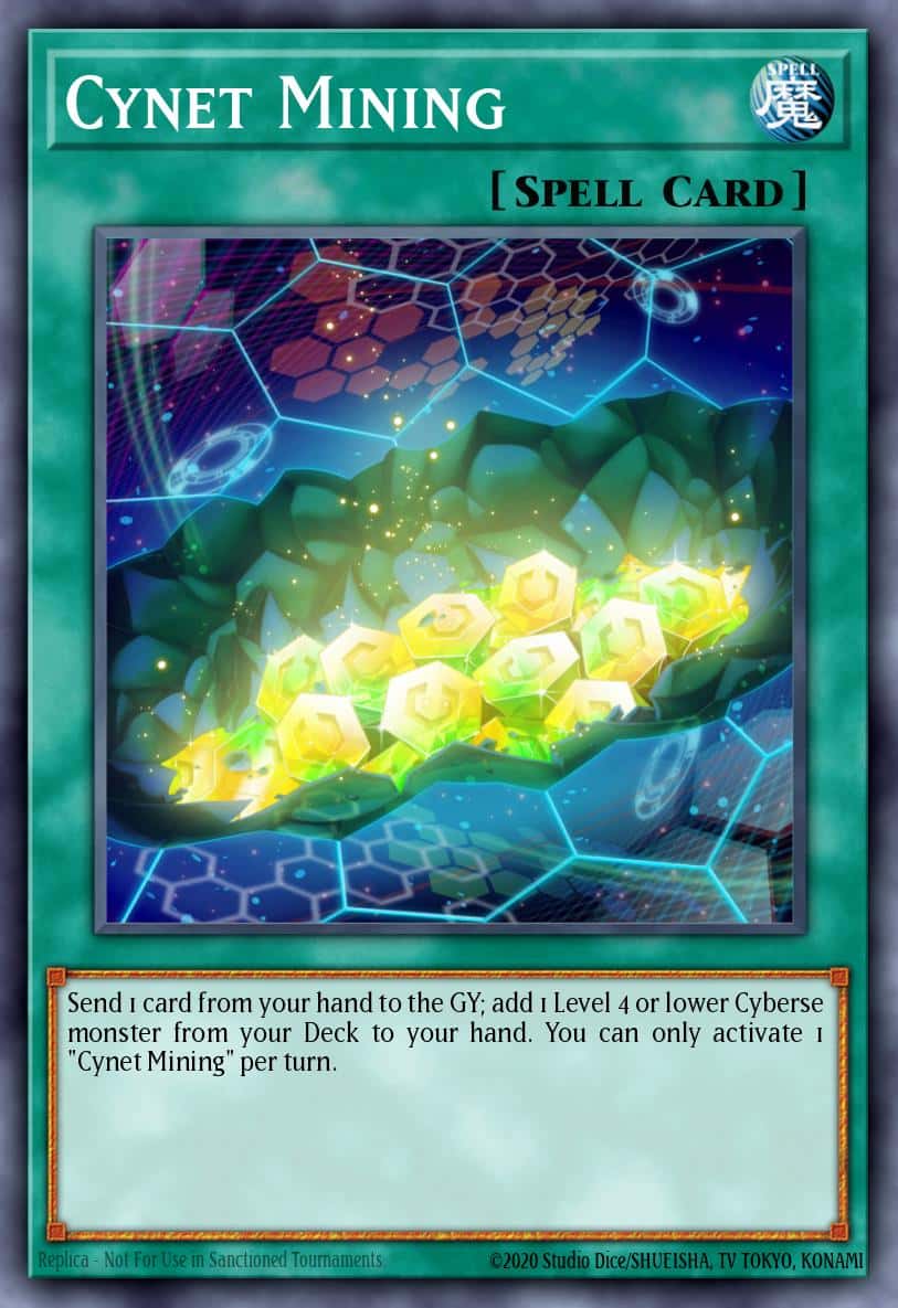 Cynet Mining RA03-EN067 Ultra Rare Yu-Gi-Oh! kartı