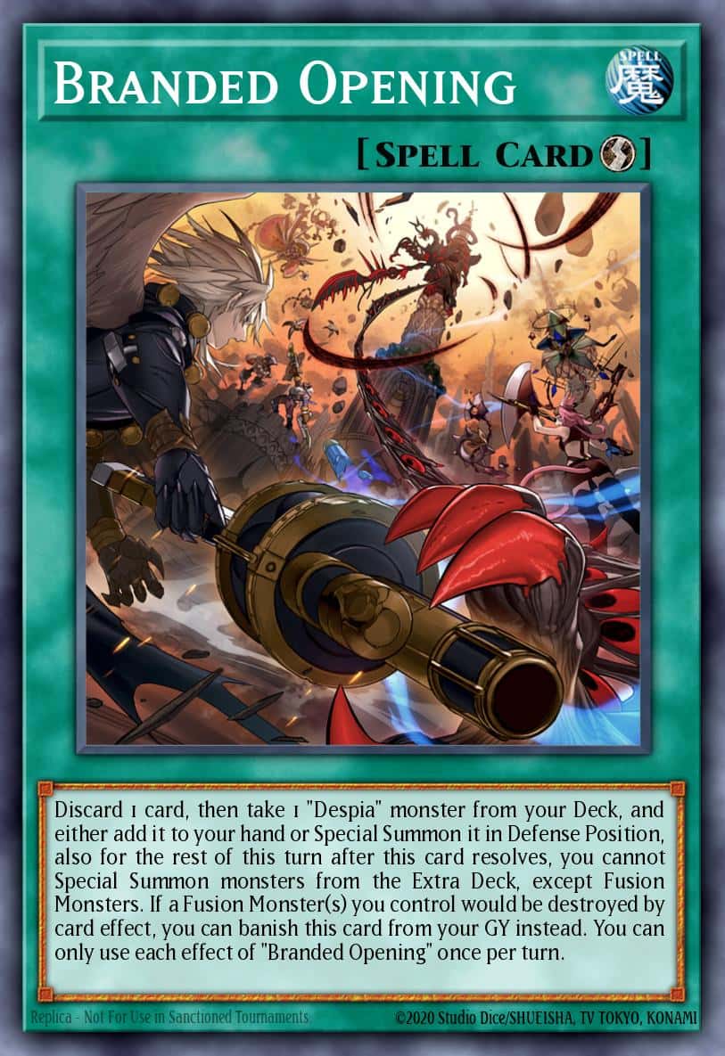 Branded Opening RA03-EN070 Ultra Rare Yu-Gi-Oh! kartı