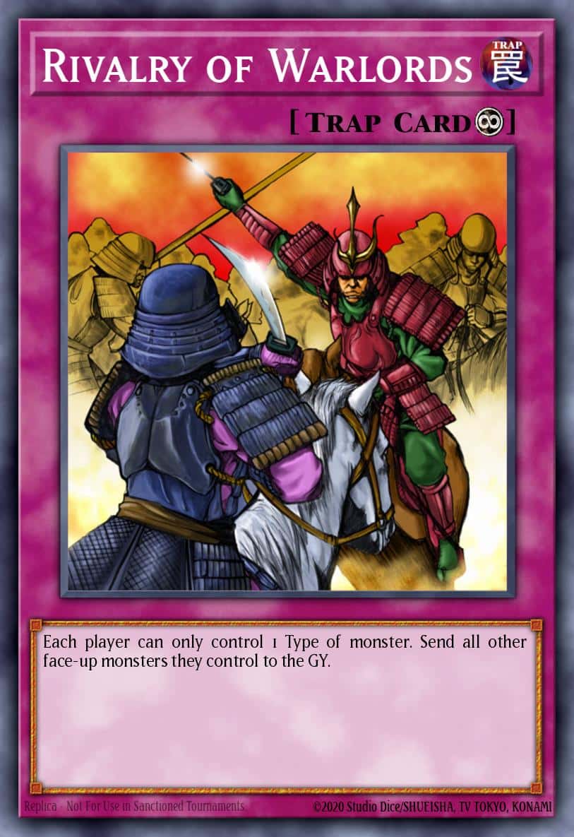 Rivalry of Warlords RA03-EN075 Ultra Rare Yu-Gi-Oh! kartı