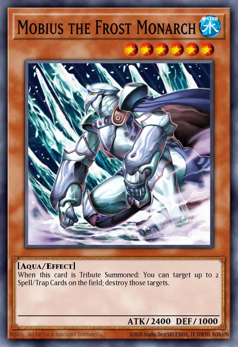 Mobius the Frost Monarch RA03-EN142 Quarter Century Secret Rare Yu-Gi-Oh! kartı