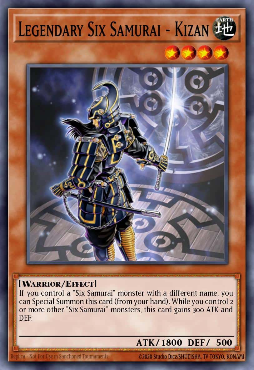 Legendary Six Samurai - Kizan RA03-EN249 Quarter Century Secret Rare Yu-Gi-Oh! kartı