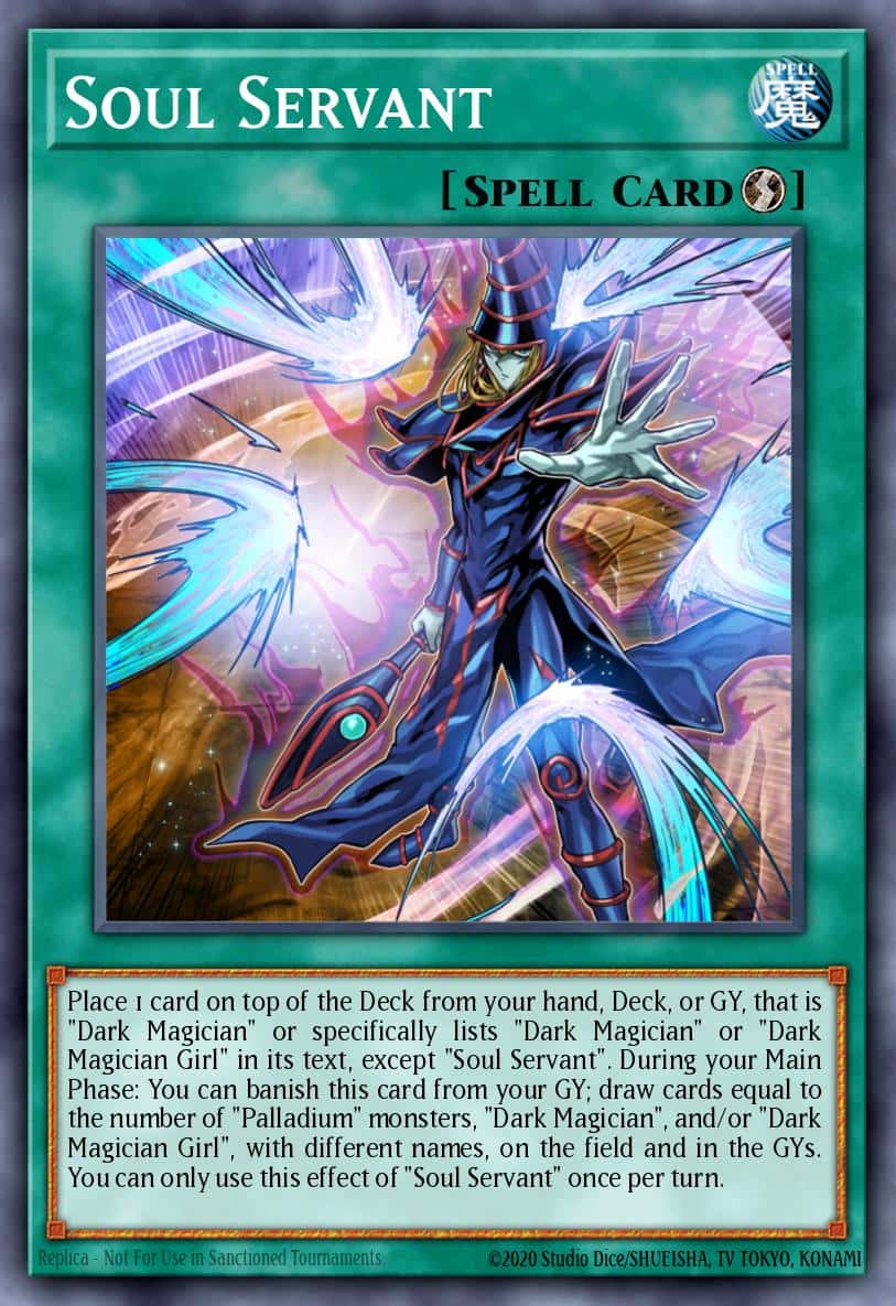 Soul Servant RA03-EN271 Platinum Secret Rare Yu-Gi-Oh! kartı