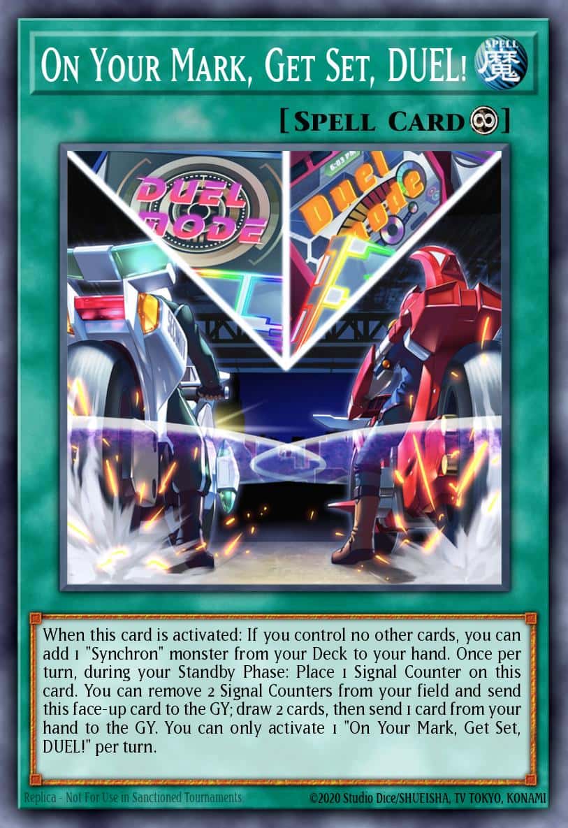On Your Mark, Get Set, DUEL! RA03-EN276 Platinum Secret Rare Yu-Gi-Oh! kartı