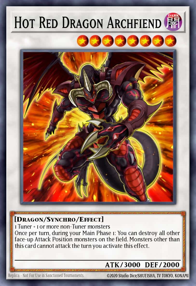 Hot Red Dragon Archfiend MGED-EN067 Gold Rare Yu-Gi-Oh! kartı