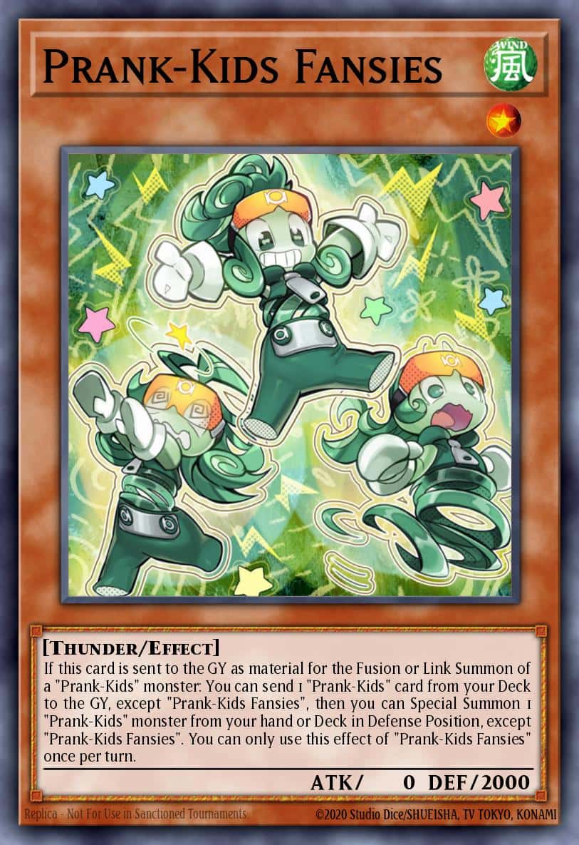Prank-Kids Fansies MGED-EN109 Gold Rare Yu-Gi-Oh! kartı