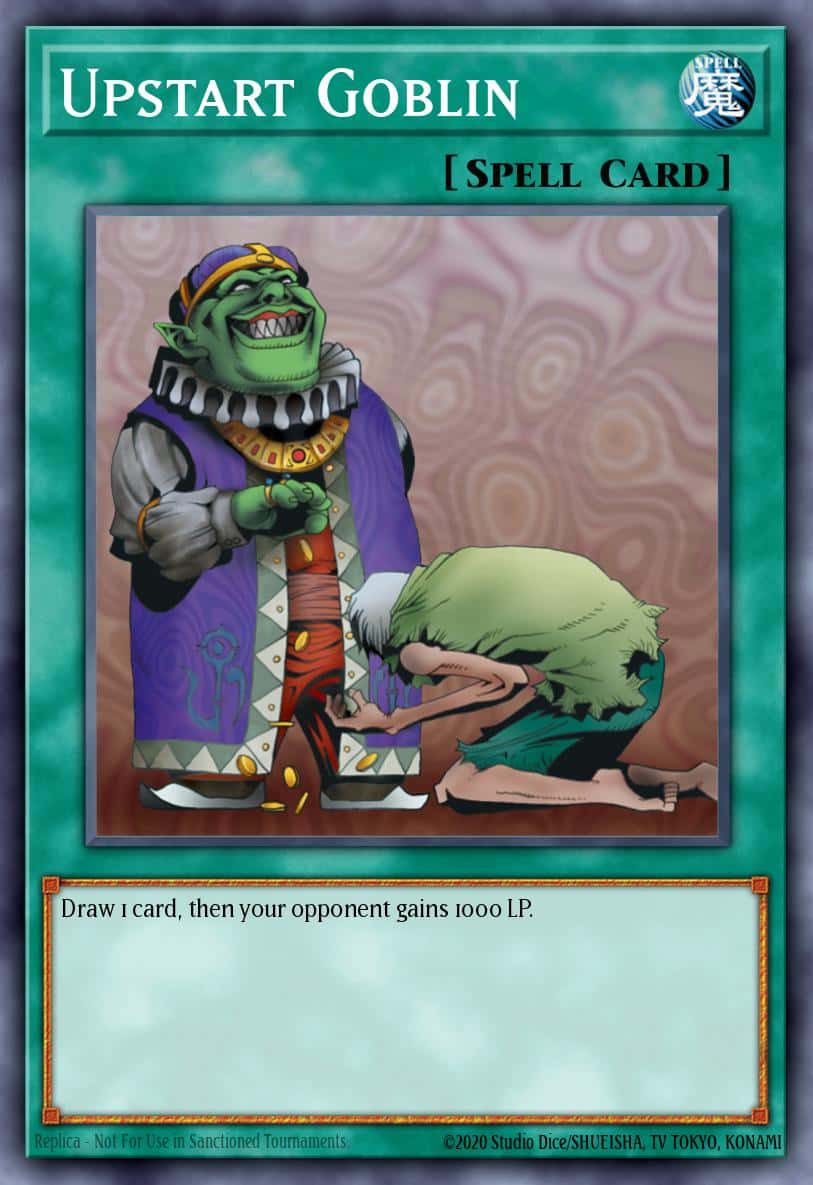 Upstart Goblin MGED-EN146 Gold Rare Yu-Gi-Oh! kartı