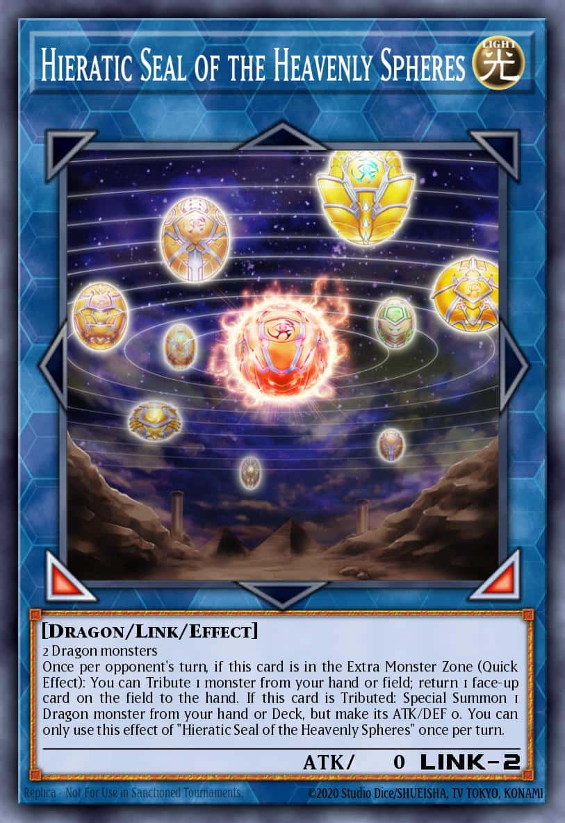 Hieratic Seal of the Heavenly Spheres SDWD-EN040 Common Yu-Gi-Oh! kartı