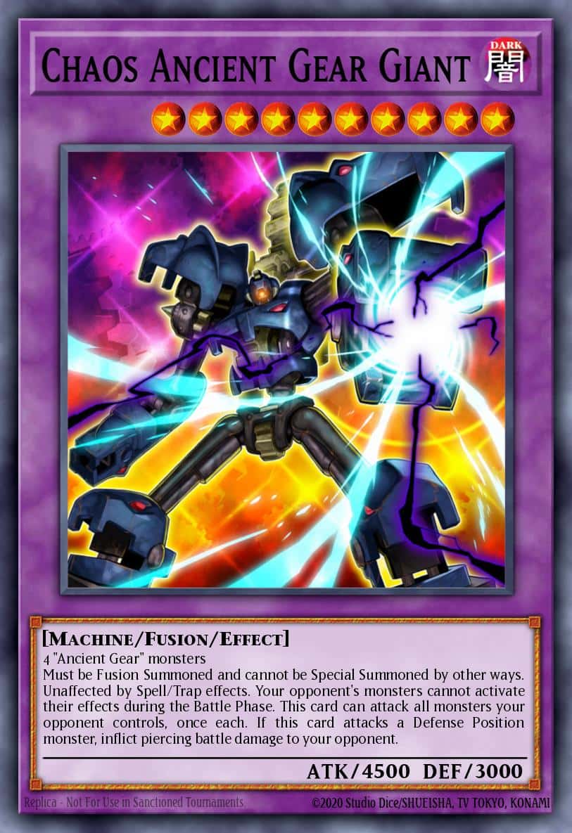 Chaos Ancient Gear Giant MP24-EN042 Quarter Century Secret Rare Yu-Gi-Oh! kartı