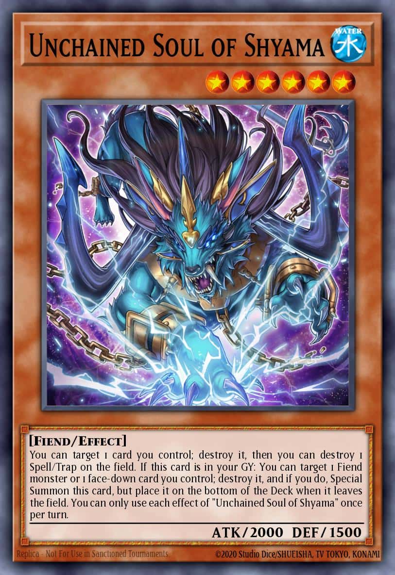 Unchained Soul of Shyama MP24-EN216 Ultra Rare Yu-Gi-Oh! kartı