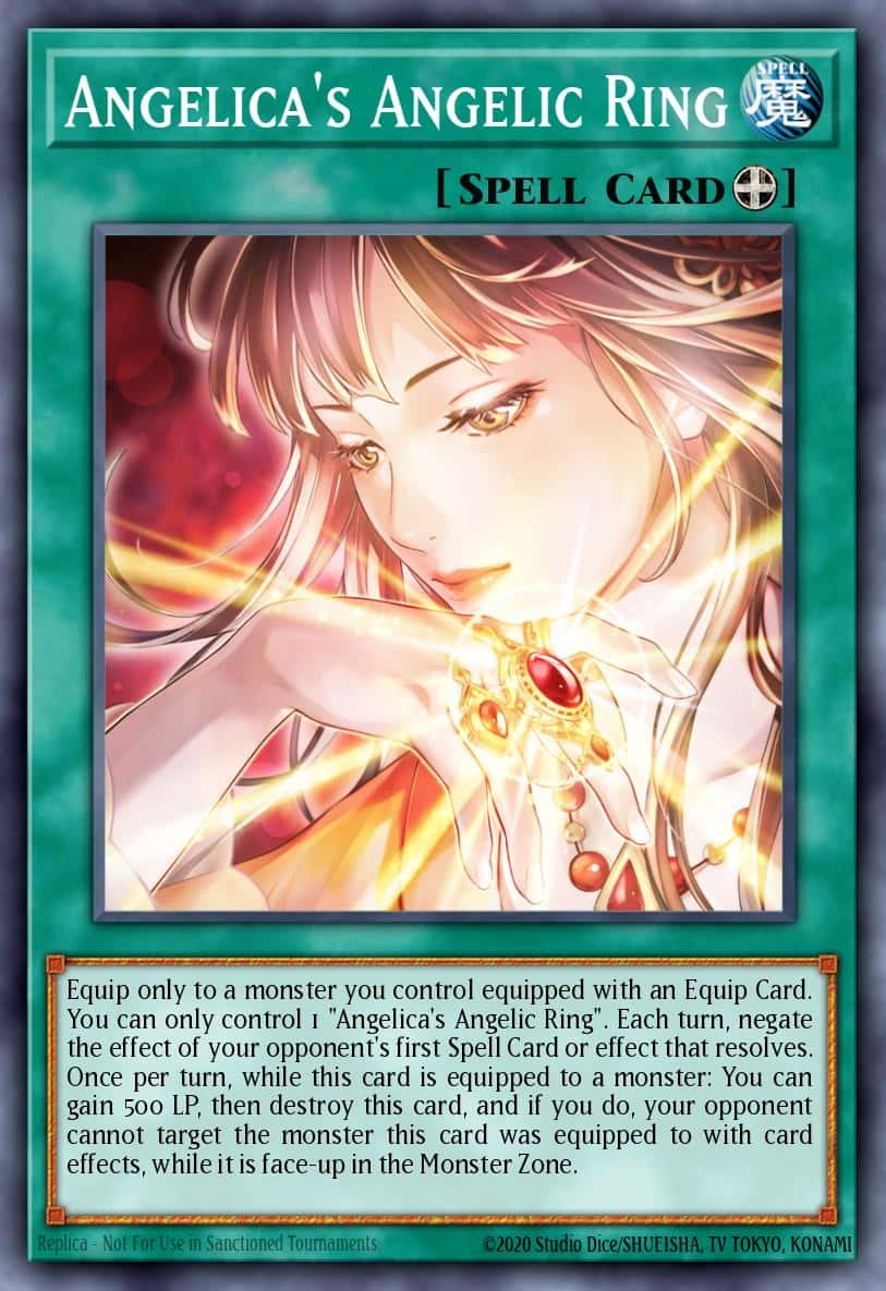 Angelica's Angelic Ring MP24-EN240 Ultra Rare Yu-Gi-Oh! kartı