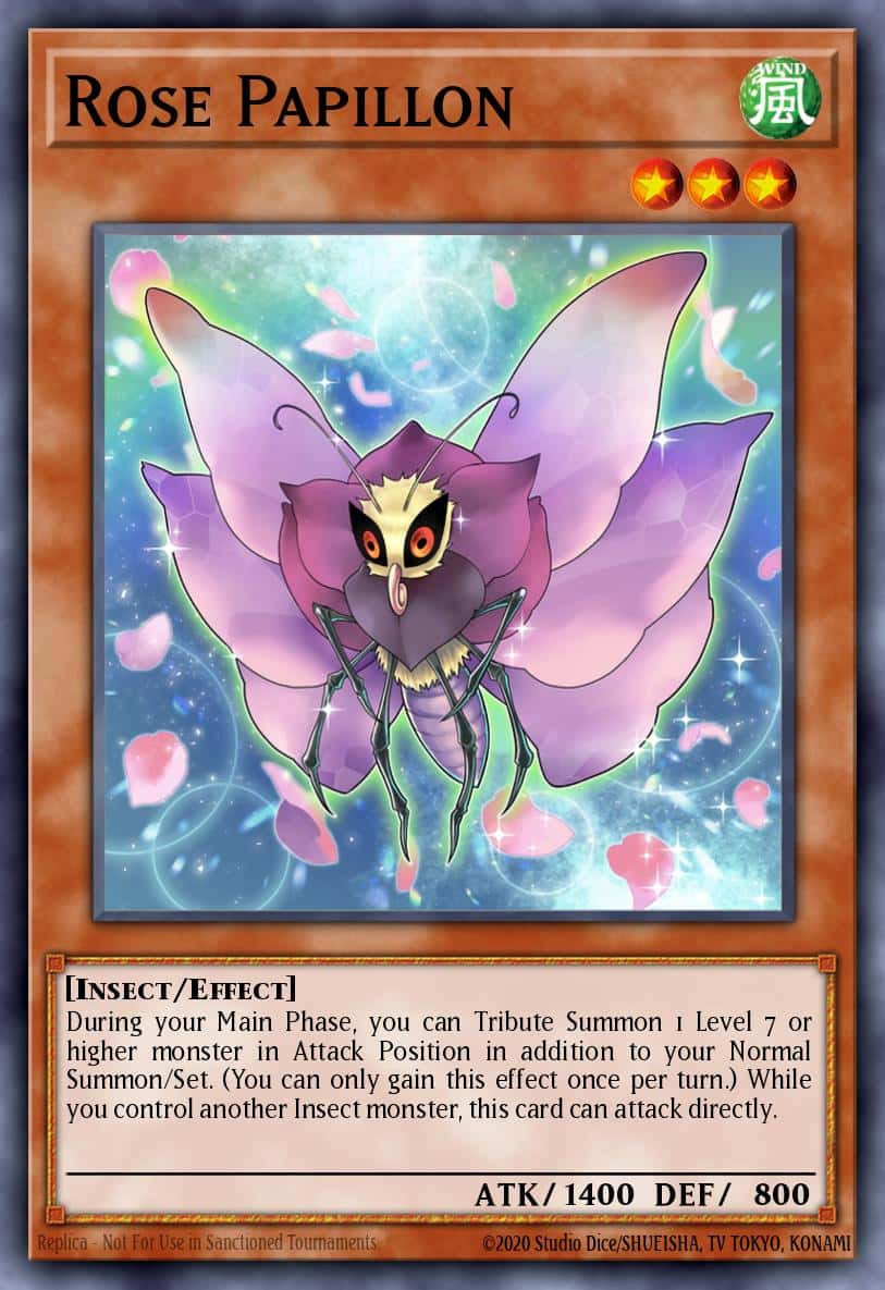 Rose Papillon MP24-EN250 Ultra Rare Yu-Gi-Oh! kartı