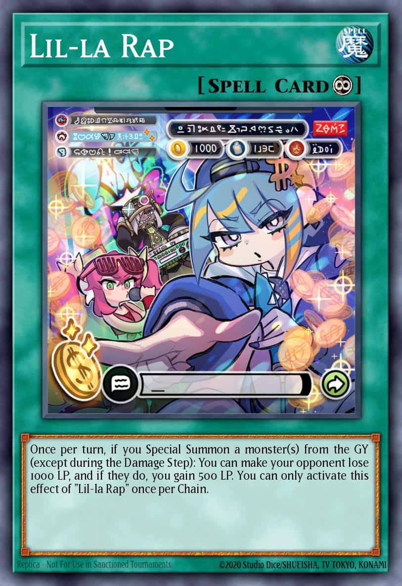 Lil-la Rap MP24-EN255 Ultra Rare Yu-Gi-Oh! kartı