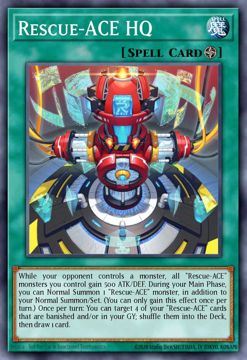 Rescue-ACE HQ MP24-EN282 Ultra Rare Yu-Gi-Oh! kartı