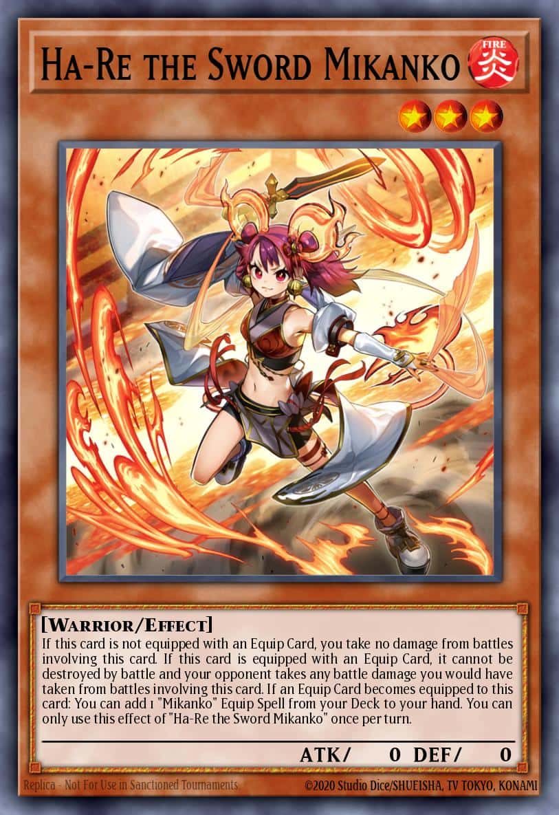 Ha-Re the Sword Mikanko MP24-EN293 Ultra Rare Yu-Gi-Oh! kartı