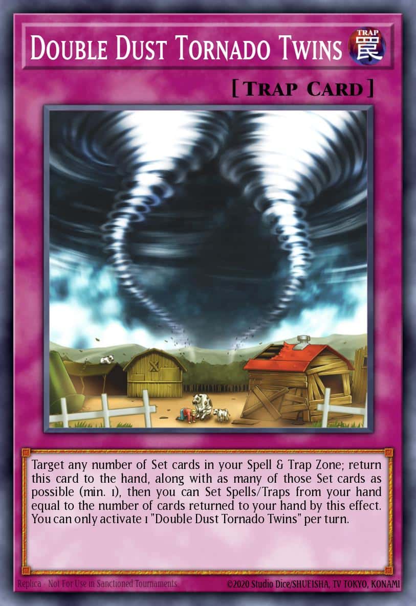 Double Dust Tornado Twins MP24-EN306 Common Yu-Gi-Oh! kartı