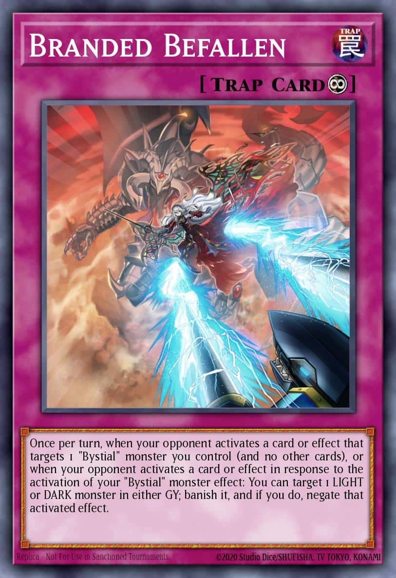 Branded Befallen MP24-EN330 Common Yu-Gi-Oh! kartı