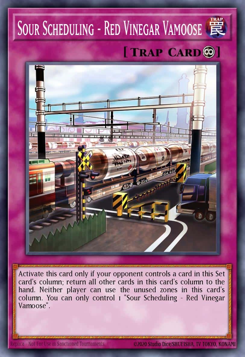 Sour Scheduling - Red Vinegar Vamoose MP24-EN333 Common Yu-Gi-Oh! kartı