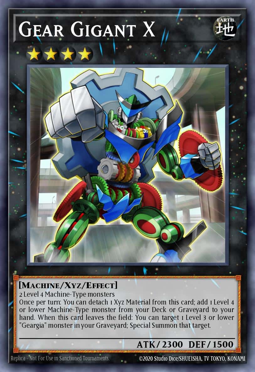 Gear Gigant X CT10-EN017 Super Rare Yu-Gi-Oh! kartı