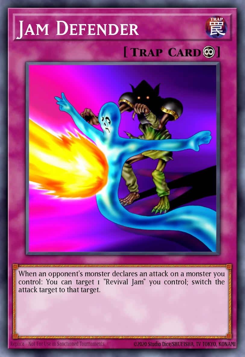 Jam Defender RP02-EN036 Super Rare Yu-Gi-Oh! kartı