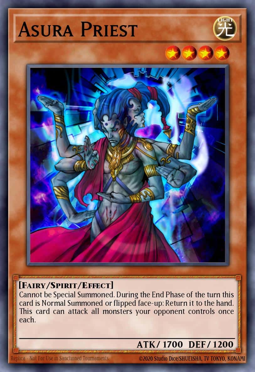 Asura Priest RP02-EN061 Common Yu-Gi-Oh! kartı