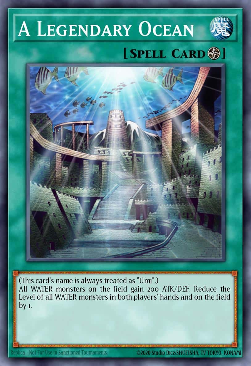 A Legendary Ocean RP02-EN062 Common Yu-Gi-Oh! kartı