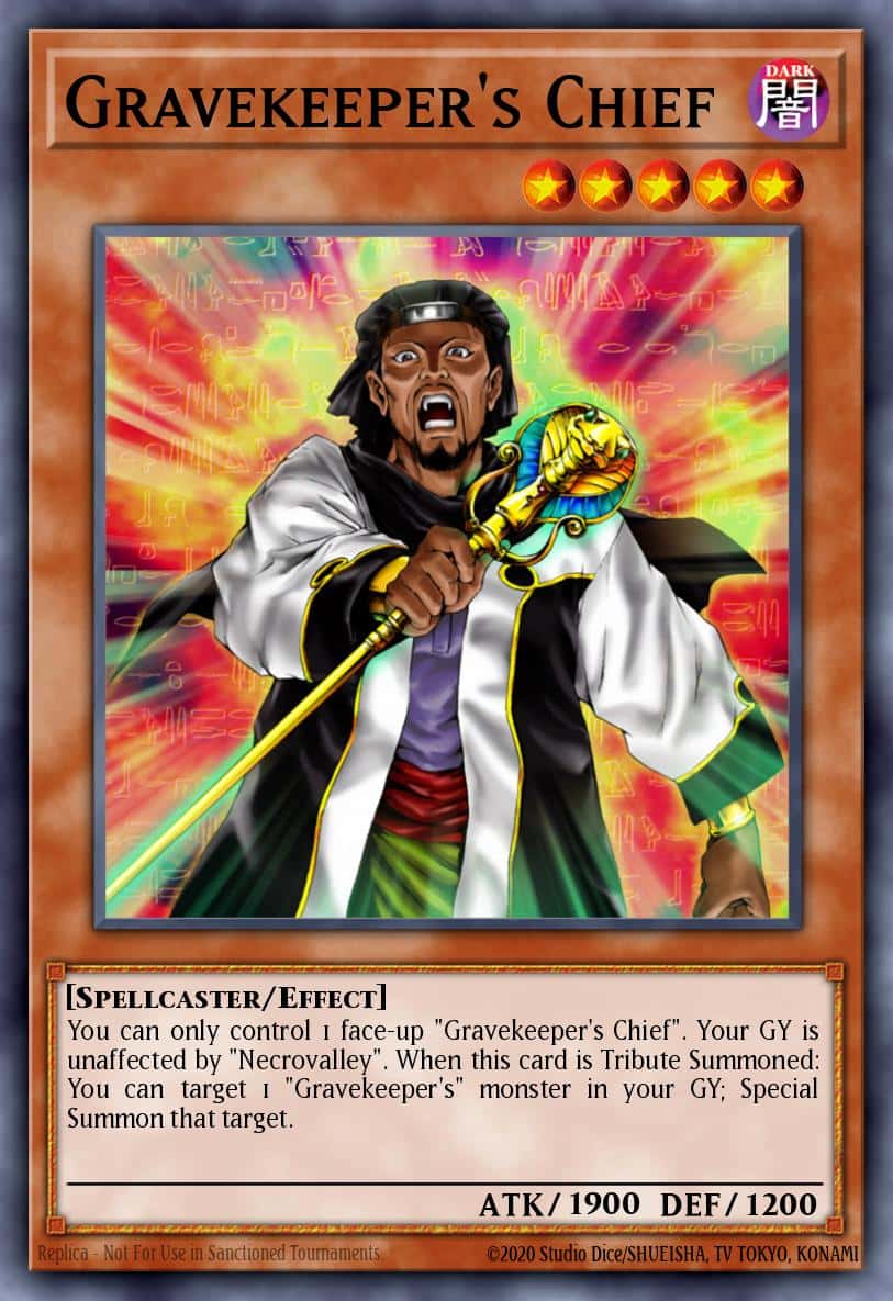 Gravekeeper's Chief RP02-EN076 Common Yu-Gi-Oh! kartı