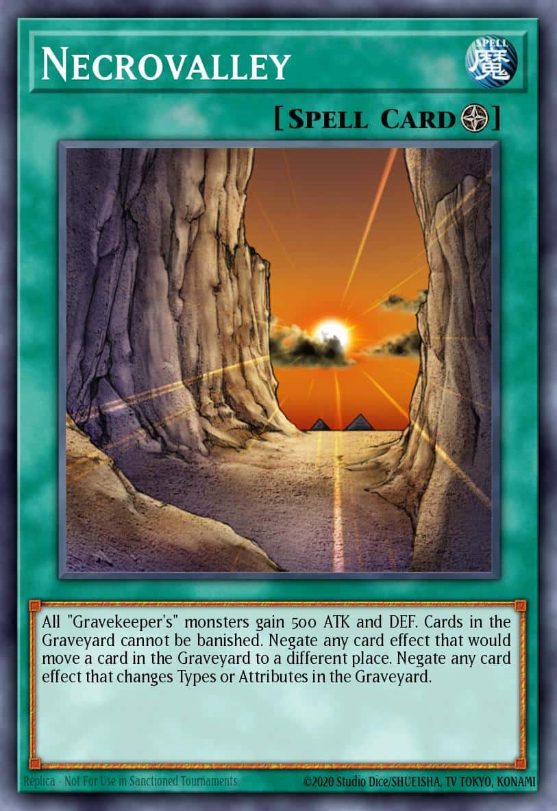 Necrovalley RP02-EN079 Rare Yu-Gi-Oh! kartı