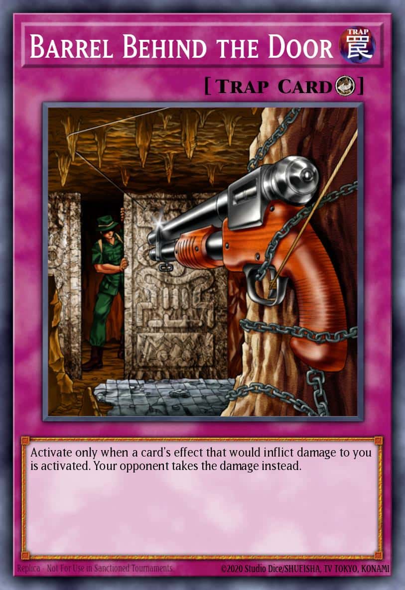 Barrel Behind the Door RP02-EN080 Common Yu-Gi-Oh! kartı