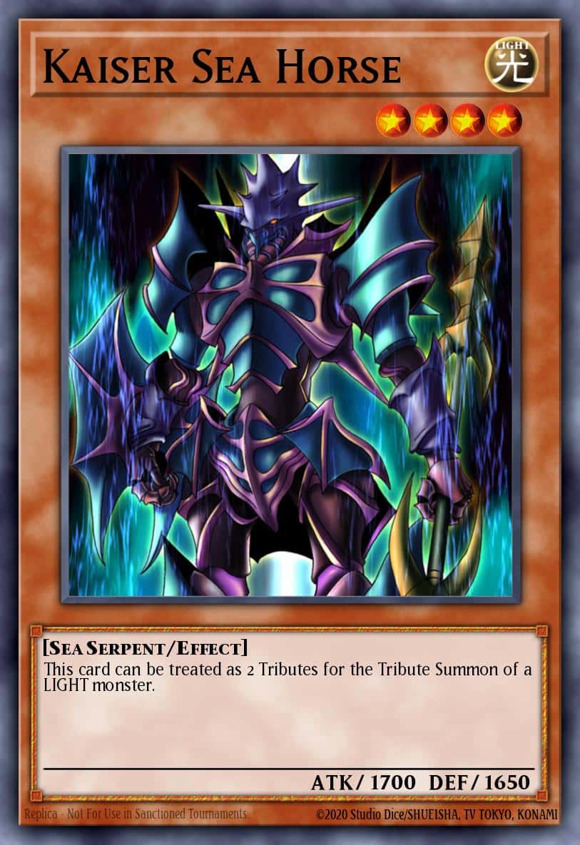 Kaiser Sea Horse RP02-EN087 Rare Yu-Gi-Oh! kartı