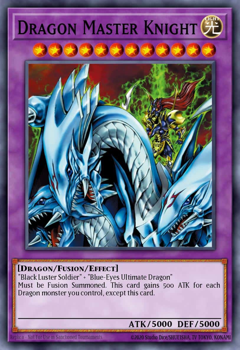 Dragon Master Knight RP02-EN097 Secret Rare Yu-Gi-Oh! kartı