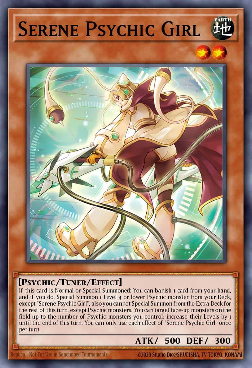 Serene Psychic Girl DUAD-EN013 Common Yu-Gi-Oh! kartı