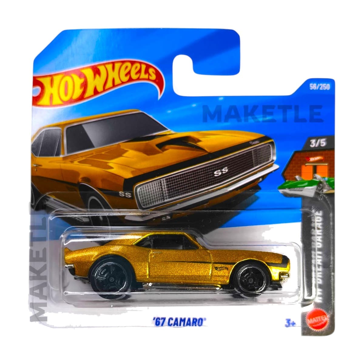 Hot Wheels - '67 Camaro - JJJ26 (Kartoneti Hasarlı)