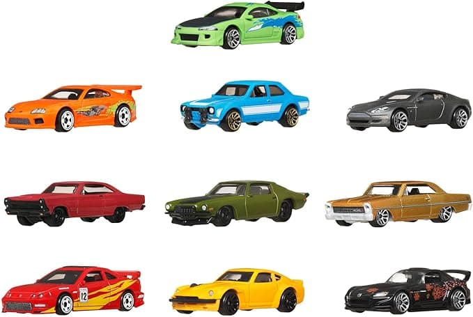 Hot Wheels Fast And Furious 10'lu Araba — fast furious