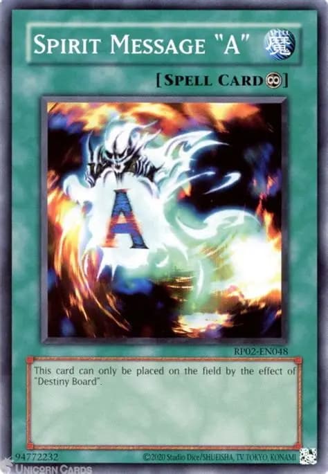 Spirit Message "A"