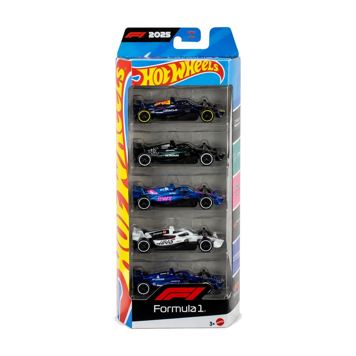 Hot Wheels Formula 1 - 5'li Set