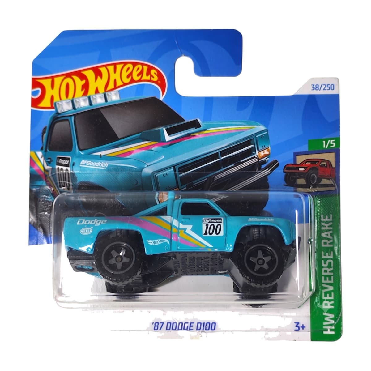 '87 Dodge D100 - HTD17 - Hot Wheels