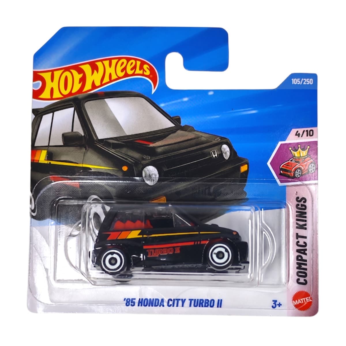 '85 Honda City Turbo II - JJJ66 - Hot Wheels